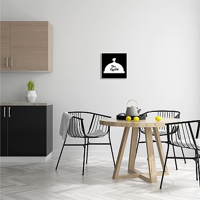 Stupell Home Decor Bon Appetit Chef Plaque Wall Art