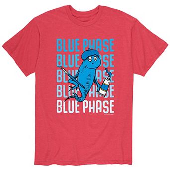 Men's Dr. Seuss Blue Phase Fish Tee