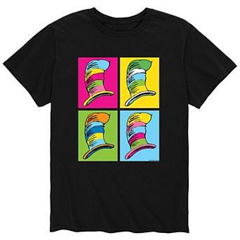 Men's Dr. Seuss Color Blocks Hat Tee