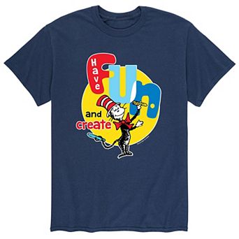 Men's Dr. Seuss Have Fun And Create Tee