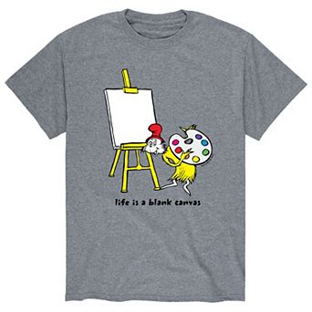 Men's Dr. Seuss Life Blank Canvas Tee