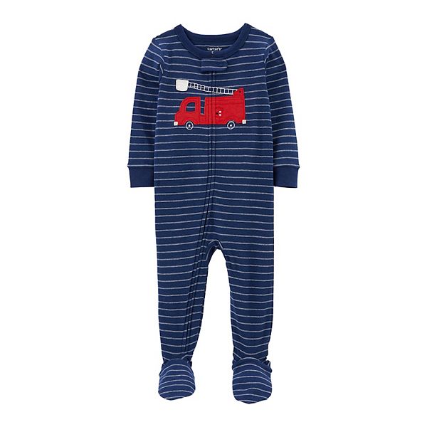 Baby Boy Carter's Firetruck Footie Pajamas