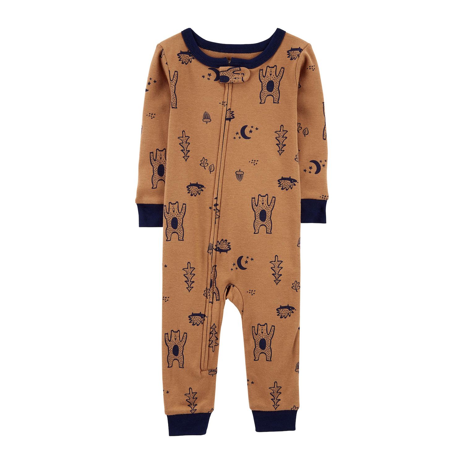 Baby Boy Carter's Woodland Print Footless Pajamas