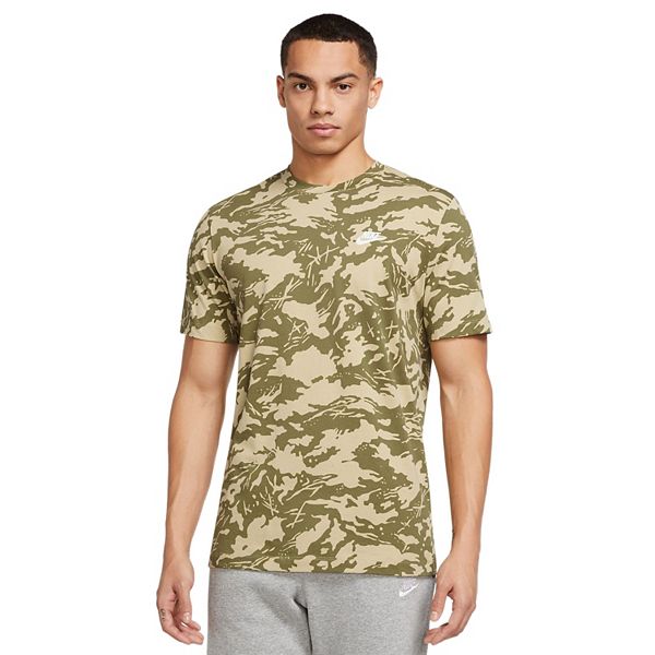 Men's Nike Club Winterized Camo Tee