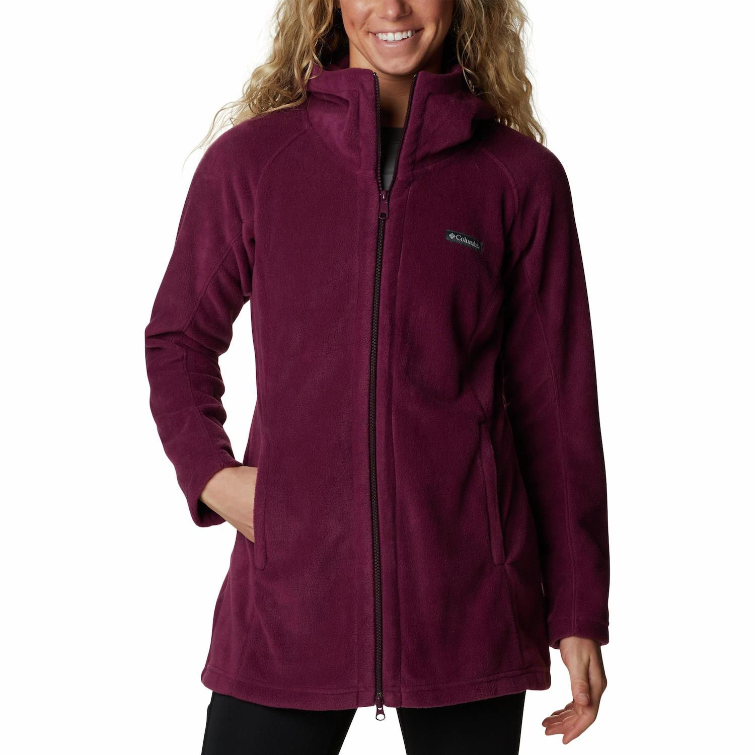 ladies long fleece