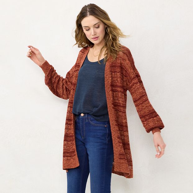 Kohls 2025 long cardigan