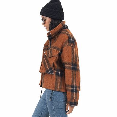 Women's Nine West Bomber Shacket