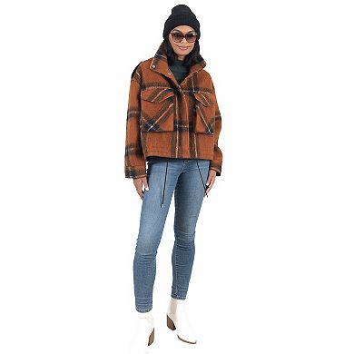 Women's Nine West Bomber Shacket