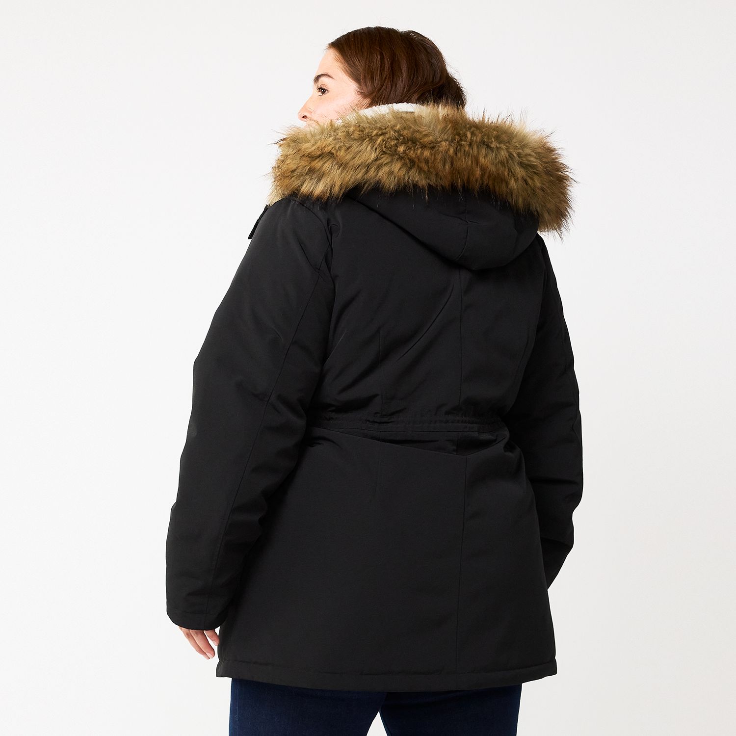 Womens Hooded Parka Winter Coats Jackets Outerwear Clothing Kohl s