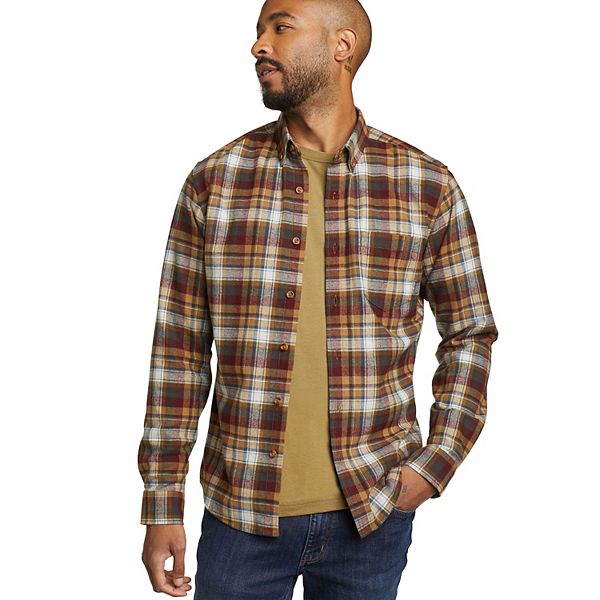 men kohl's flannel shirts