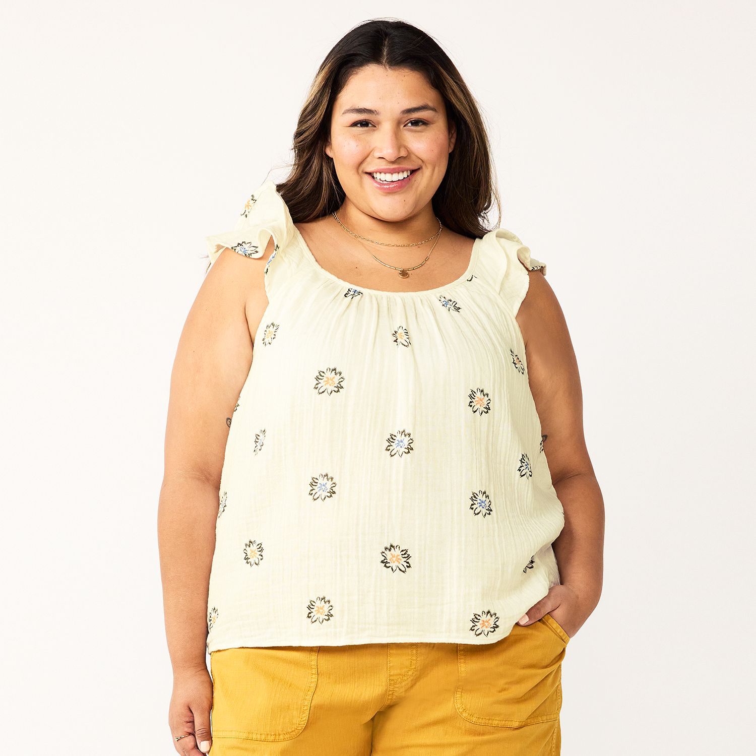 sonoma womens plus size tops