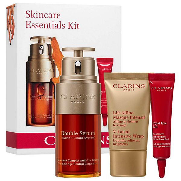 Clarins Anti-Aging Skincare Essentials Set