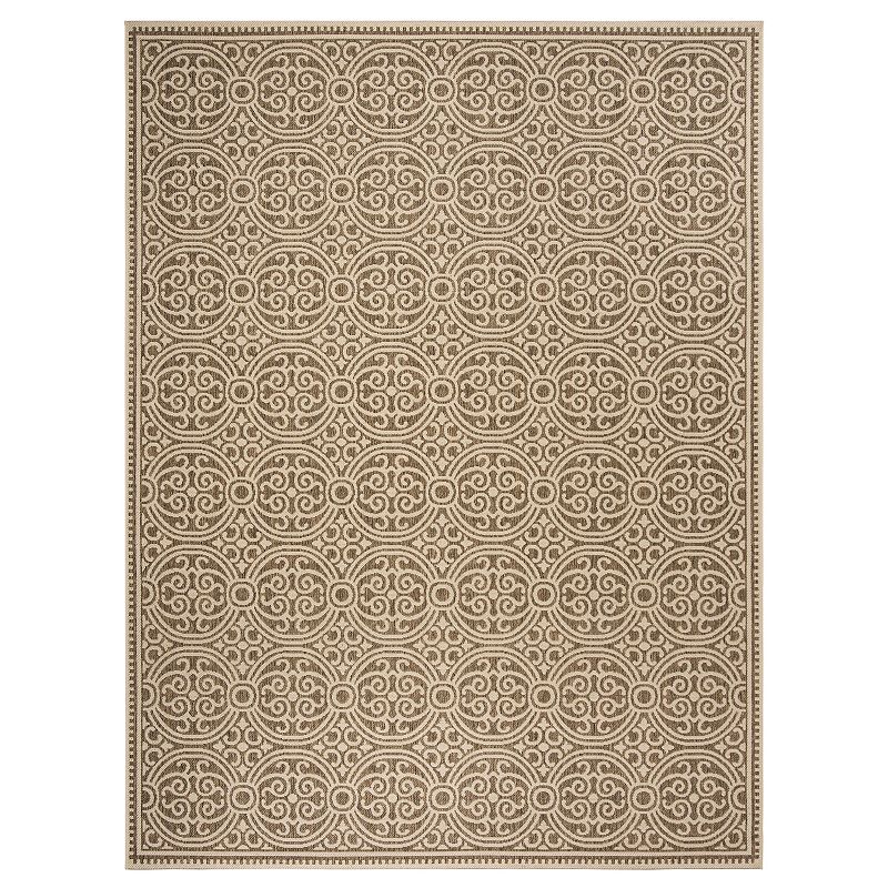 29492938 Safavieh Linden Ipswich Rug, Beig/Green, 8X10 Ft sku 29492938
