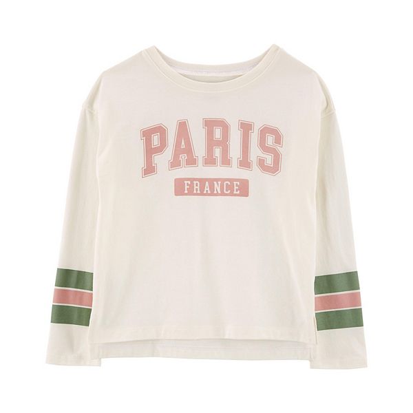 Girls 4-14 Carter's Paris French Terry Top