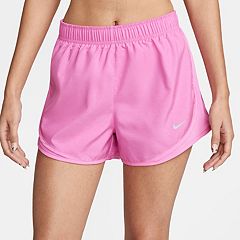 Nike Dry Girls Blue & Pink Dri-fit Running Track Athletic Shorts Fusion  Violet 