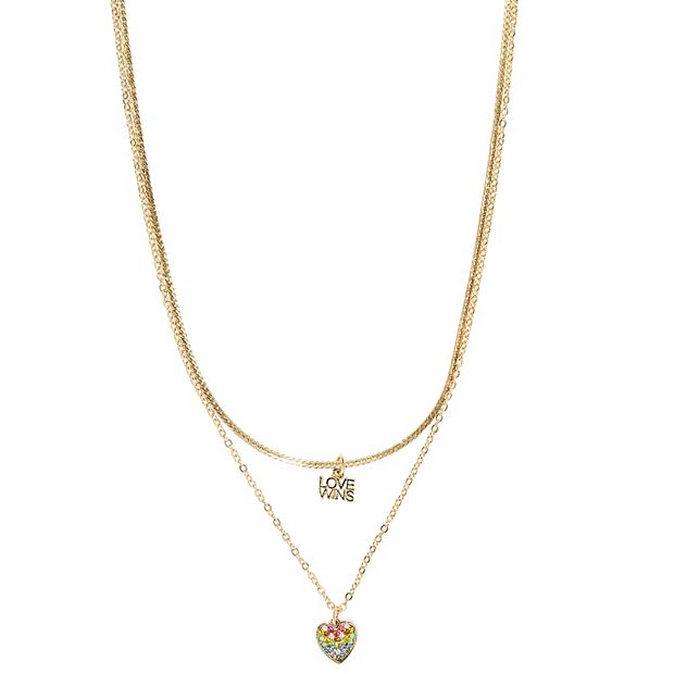 Love wins sale necklace