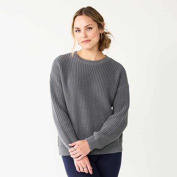 Kohl's sonoma goods for life Women's Sonoma Goods For Life® Long Sleeve  V-Neck Pullover Top 36.00