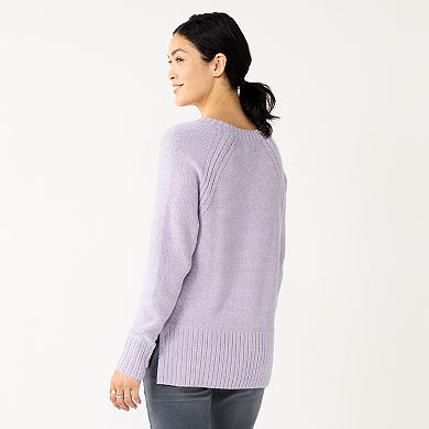 Women's Sonoma Goods For Life® Textured Raglan Sweater