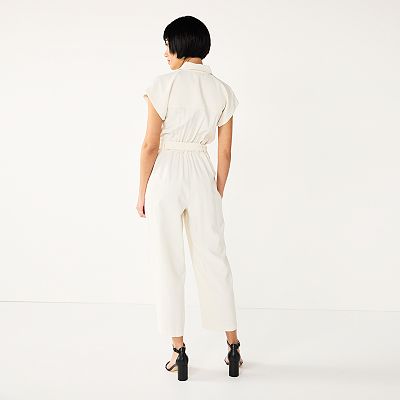 Petite Nine West Utility Jumpsuit