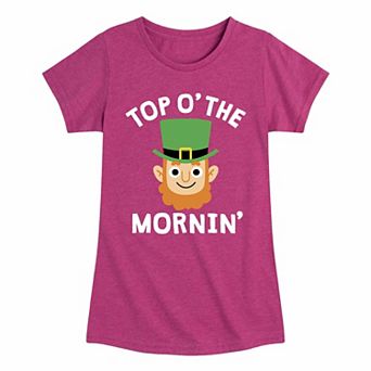 Girls 7-16 Leprechaun St. Patrick's Graphic Tee