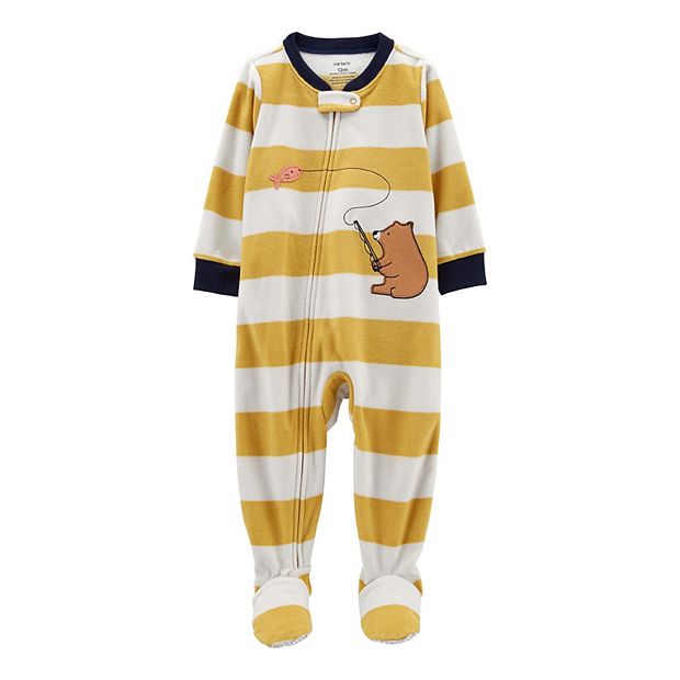 NFL Chicago Bears Infant and Toddler One-Piece Footie Pajama 3 Toddler