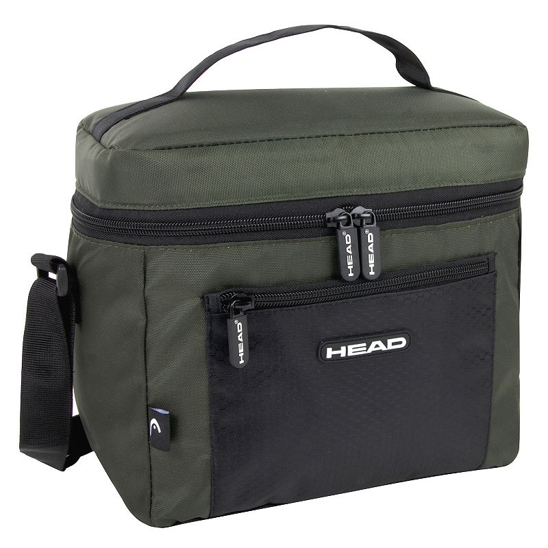 61714241 HEAD 12 Can Insulated Cooler Bag, Green sku 61714241
