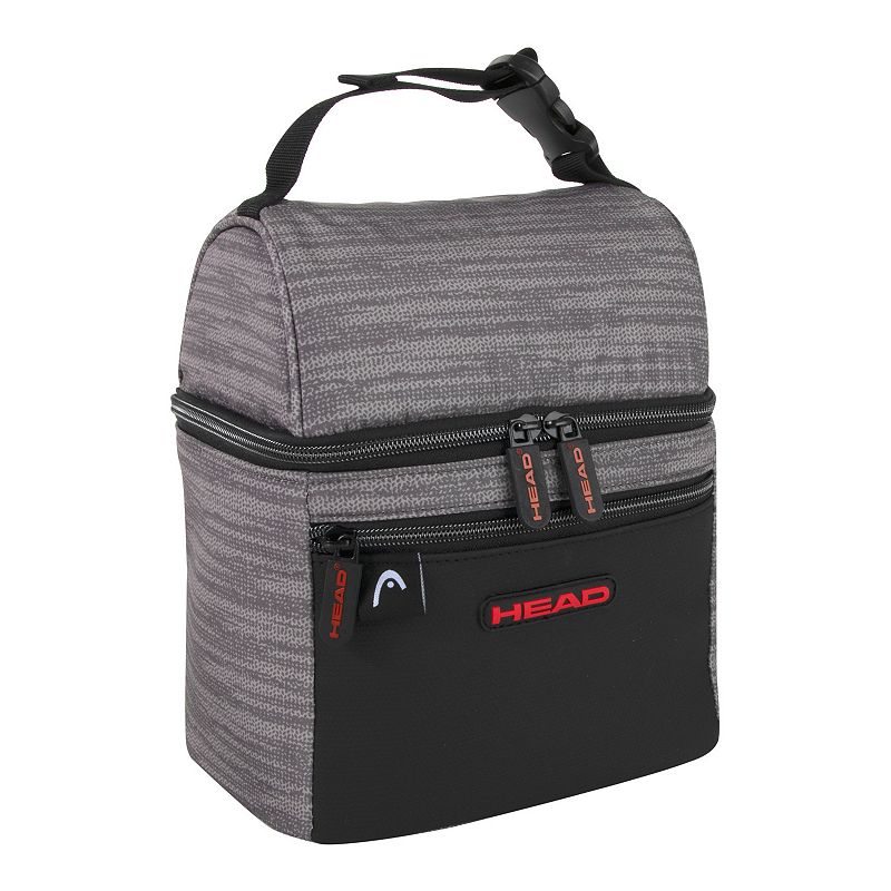 HEAD 9 Can Insulated Dome Lunch bag, Med Grey