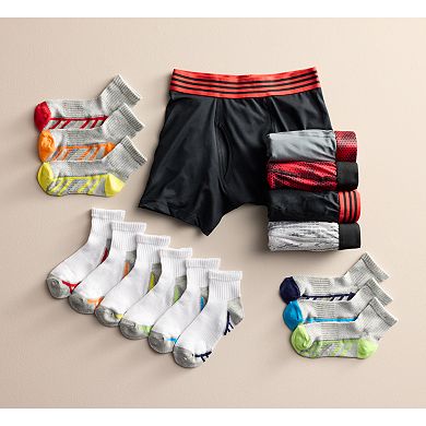 Boys Tek Gear 5-Pack Athletic Boxer Briefs