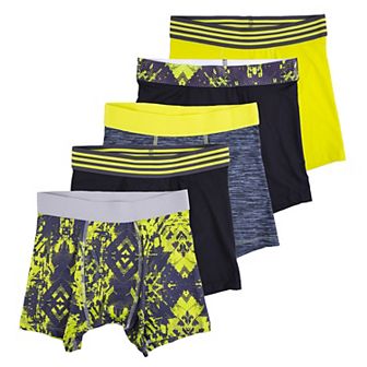 Boys Tek Gear 5-Pack Athletic Boxer Briefs