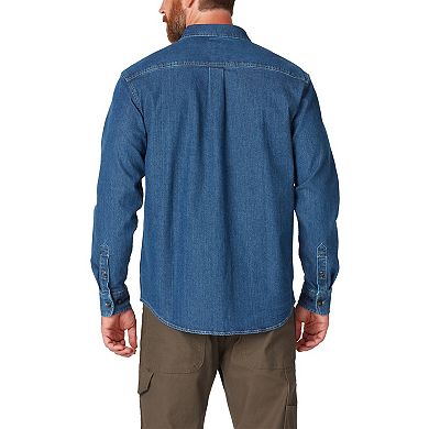 Men's Dickies FLEX Relaxed-Fit Denim Button-Down Shirt