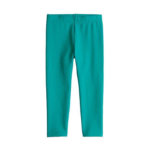 Fluid Green & Turquoise  Women's Fine Art Regular-Waist Capris