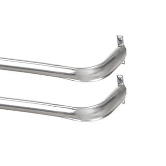 Kenney® Fast Fit™ Easy Install Superior Hold Premium 2-pack Curtain Rod Set