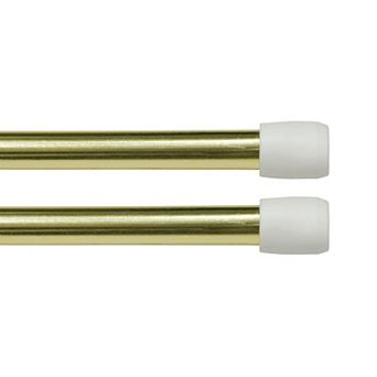 Kenney® Fast Fit™ No Tools 7/16" Spring Tension Rod Set