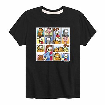 Boys 8-20 Garfield And Friends Tee