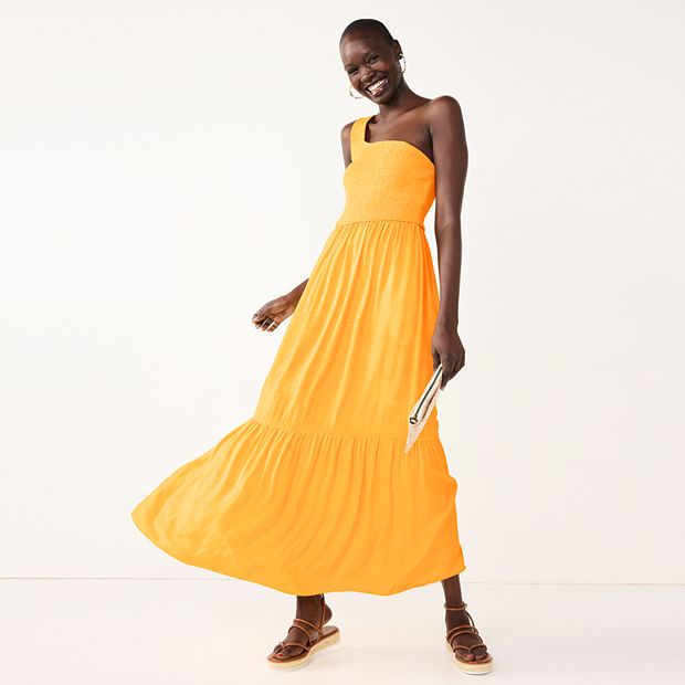 Nine west shop yellow dress