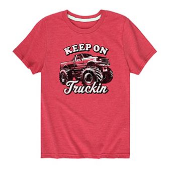 Boys 8-20 Keep On Truckin Tee