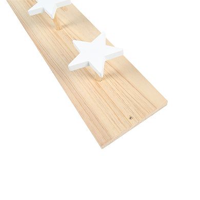 The Big One Star 4-Hook Wall Decor