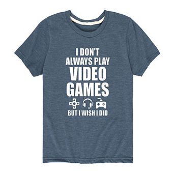 Boys 8-20 I Dont Always Tee
