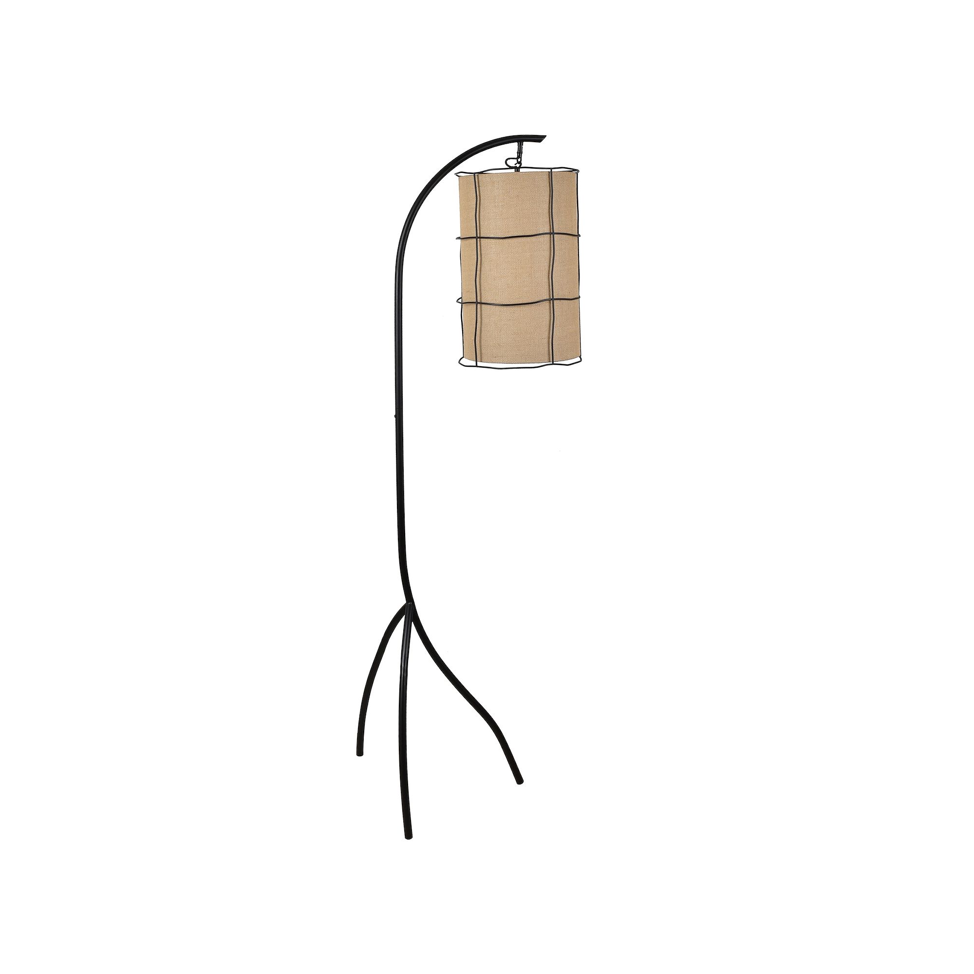 Miller Floor Lamp, Black