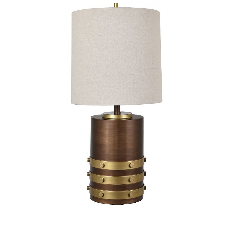 Cutter Table Lamp, Brown
