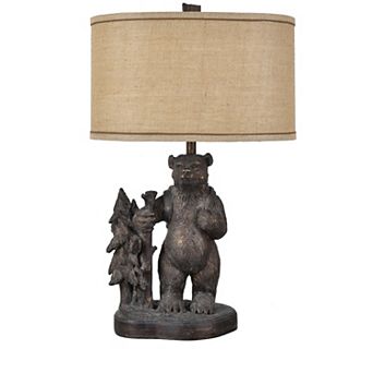 Trail Hike Bear Table Lamp