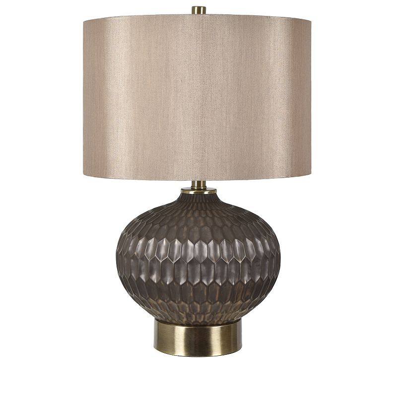 18744171 Bowen Faceted Table Lamp, Brown sku 18744171