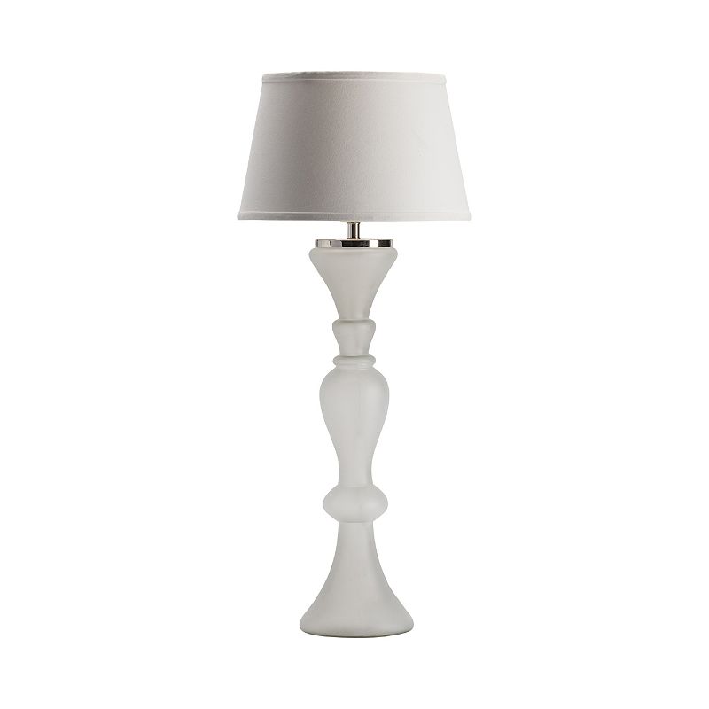 Tapered White Table Lamp
