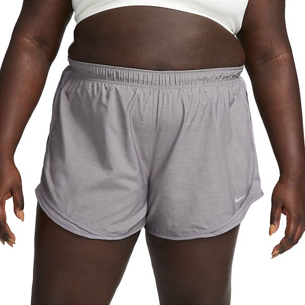 womens plus nike tempo shorts