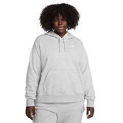 Womens grey nike hoody sale