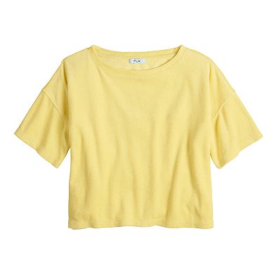 Women's FLX Boxy Terry Cloth Top