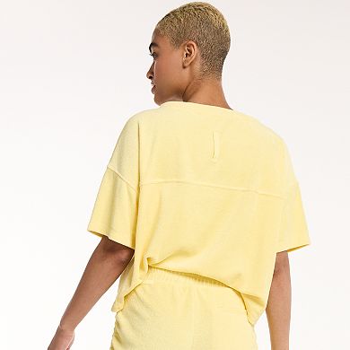 Women's FLX Boxy Terry Cloth Top