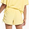 Women's FLX High-Waisted Terry Cloth Shorts