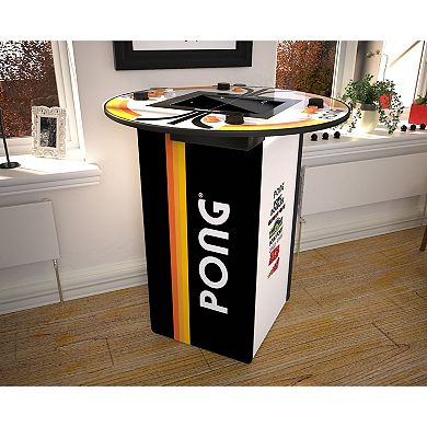 Arcade 1 Up Pong 4-Player Pub Table