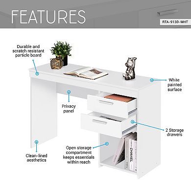 Techni Mobili Office Workstation Computer Desk